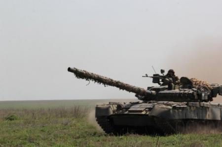 Украинские военные провели учения в Приазовье