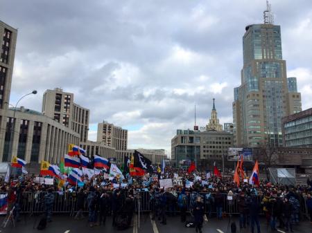 В Москве митингуют за свободный интернет: Задержано 15 человек 