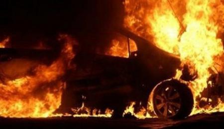 В Мариуполе шофер поджег собственный автомобиль, чтобы не платить штраф