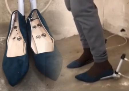 Винахідник придумав чудо-туфлі зі шпильками, що знімаються