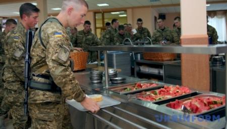 Армия в этом году не перейдет на новую систему питания - МОУ
