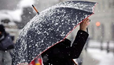 В Україні прогнозують мокрий сніг, вночі - до 5° морозу