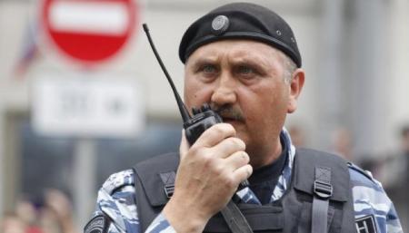 Во время разгона демонстрации в Москве заметили экс-беркутовца Кусюка