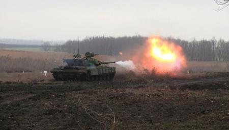 В ООС проверили боеготовность танковых подразделений