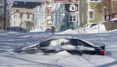 Снегопад в Канаде побил 20-летний рекорд