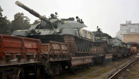 Киевский бронетанковый завод отгрузил в войска 15 отремонтированных Т-72