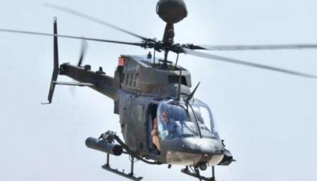 В Хорватии упал в море военный вертолет