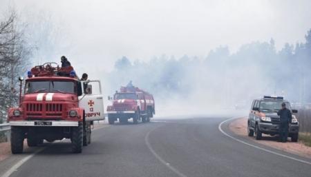 Спасатели рассказали, почему так долго не могут потушить пожары на Житомирщине