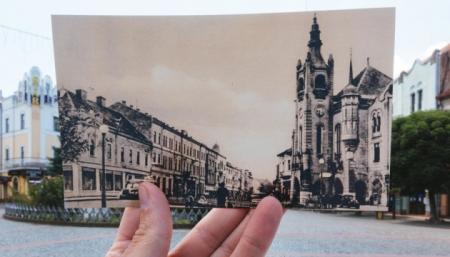 Закарпатский фотопроект сравнивает Мукачево сегодня и 100 лет назад