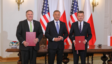 США и Польша подписали договор о военном сотрудничестве