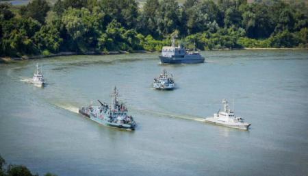 ВМС Украины и Румынии начали совместные учения в акватории Дуная