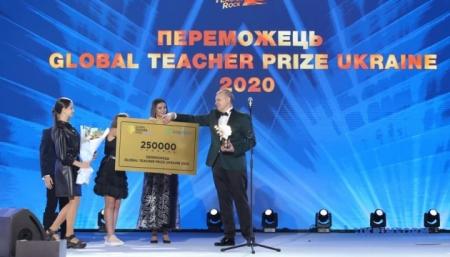 Победителем премии Global Teacher Prize Ukraine 2020 стал Василий Дьякив