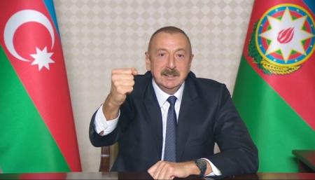 Президент Азербайджана назвал условия прекращения огня в Нагорном Карабахе