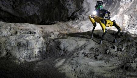 «Роботы-собаки» будут исследовать пещеры на Марсе