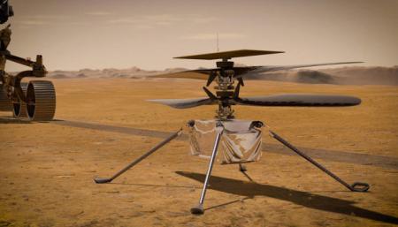 NASA отложило первый полет марсианского вертолета Ingenuity