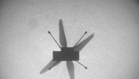 Мини-вертолет Ingenuity сделал новую фотографию Марса