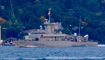 Корабль «Daniolos» ВМС Греции вошел в Черное море