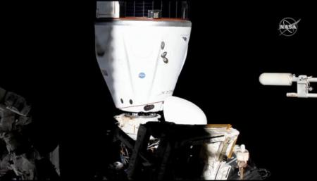 Космические маневры: корабль SpaceX во второй раз перестыковался на МКС