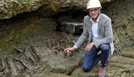 Біля Помпеї знайшли скелет чоловіка, який загинув під час виверження вулкана