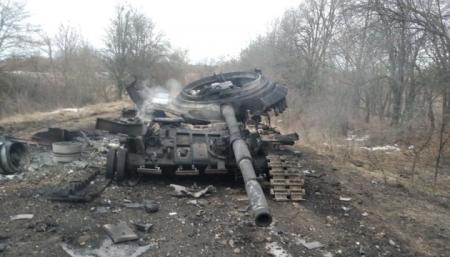 ЗСУ на сході України знищили десятки загарбників, три танки та два БТР