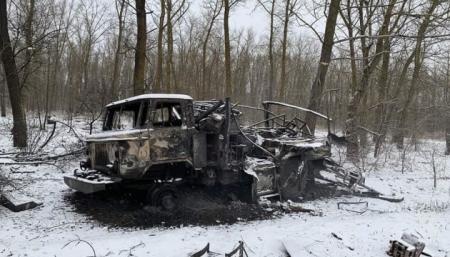 На Луганщині російська авіація обстріляла позиції своїх військ