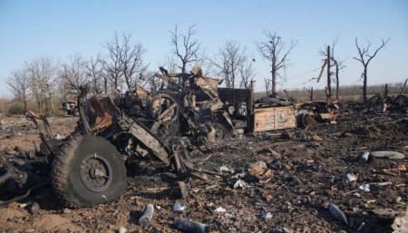 ЗСУ на сході знищили гармату, міномет і два склади з боєприпасами загарбників