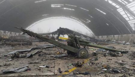 Наслідки «руського миру» в Гостомелі: руїни аеропорту, знищена «Мрія» і ще два літаки