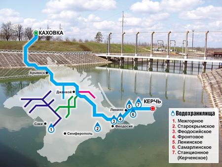 Украина продолжит поить и орошать Крым