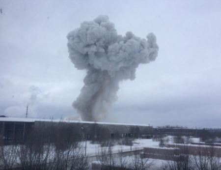 В России прогремел мощный взрыв на химзаводе 