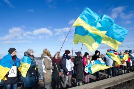 В Украине празднуют День Соборности