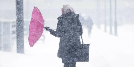 Активный циклон несет в Украину мокрый снег и сильный ветер