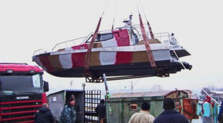 Украина усилила охрану на Азове новым катером 
