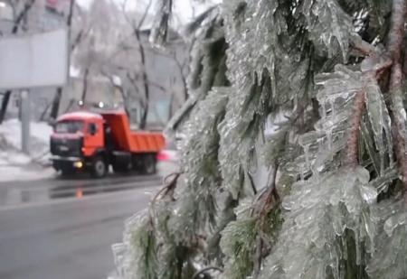 В Украину несутся снежные ливни