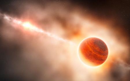 Астрономы нашли странную горячую планету