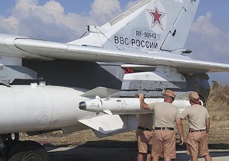 Обстрел российского штурмовика Су-25 в Сирии 