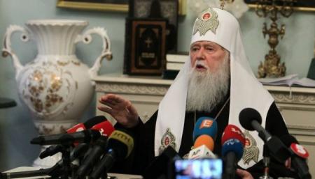 Патриарх Филарет: Принципиальная позиция УПЦ Киевского патриархата храмы МП не захватывать