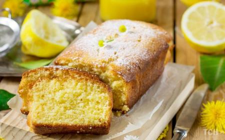 Бісквітний торт з лимоном: ароматний десерт до чаю