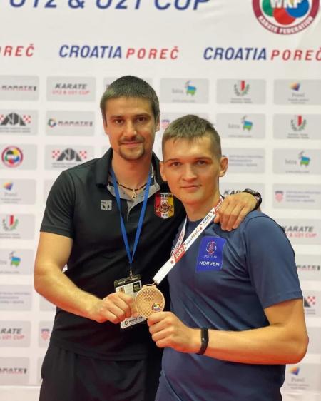 Український каратист утік з окупованого росіянами міста та виграв медаль на міжнародному турнірі в Хорватії