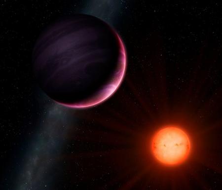 Астрономы открыли планету-монстр возле маленькой звезды