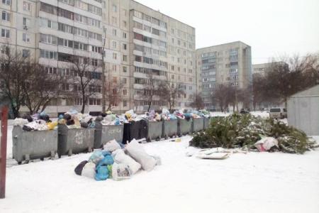 В Черкассах мусорный коллапс: отходы не вывозят