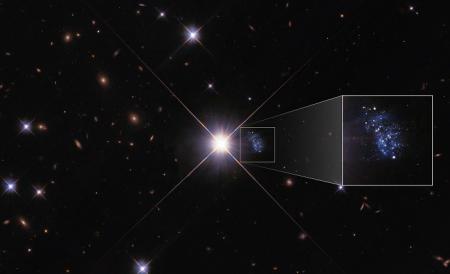 Hubble зробив фотографію наймолодшої галактики у всесвіті