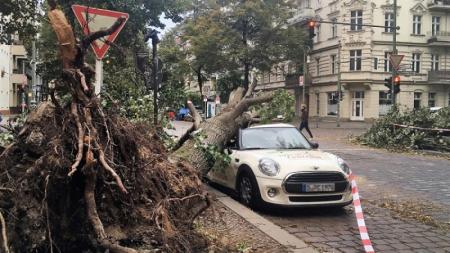 Украину накрыл штормовой циклон «Герварт»