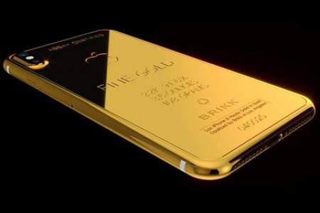 iPhone X за $70 тысяч: американцы показали золотой смартфон