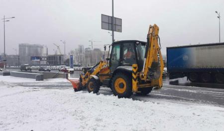 В Киеве можно отследить по онлайн-карте убирают ли снег в столице