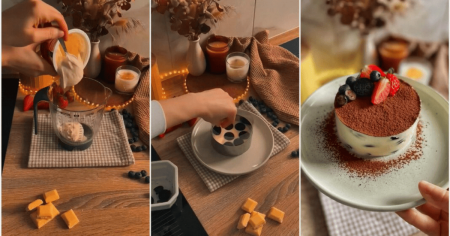 4 інгредієнти, 0 випічки, 100% насолоди: ранковий десерт, який підкорює з першого шматочка