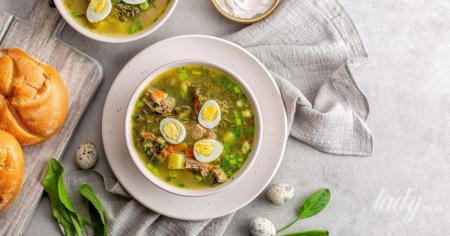 Зелений борщ: рецепт цікавої варіації традиційної української страви