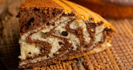 Пиріг «Зебра»: класичний рецепт