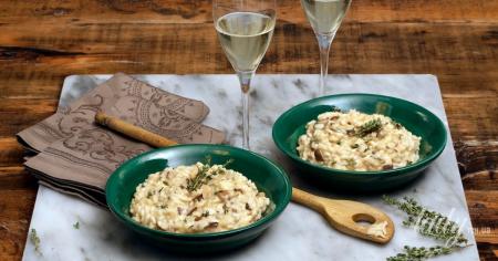 Сирне ризото з грибами: рецепт вершкової страви для затишної вечері