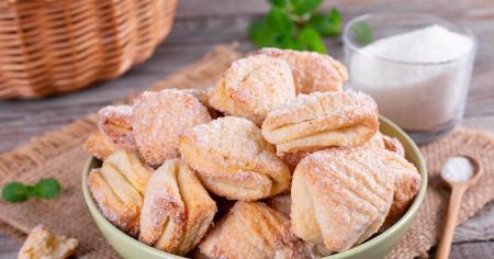 Рецепт сиркового печива з кокосовою стружкою