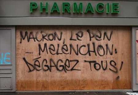 Во Франции подсчитали убытки от протестов